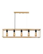 Lustre Kafes doré  - 100x20x20 cm