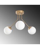 Orion goldene Deckenleuchte - 56x40 cm