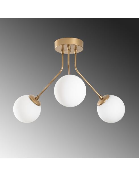 Orion goldene Deckenleuchte - 56x40 cm