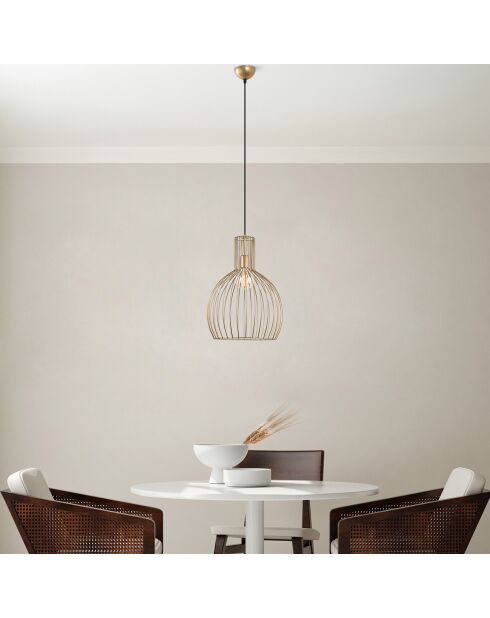Tabut gouden hanglamp - 38x146 cm