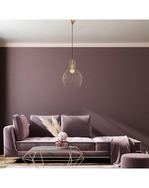 Suspension Tabut dorée - 38x146 cm