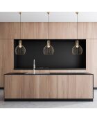 Suspension Tabut dorée - 38x146 cm