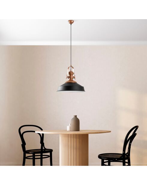 Suspension Craft noire - 41x130 cm