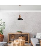Suspension Craft noire - 41x130 cm