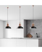 Suspension Craft noire - 41x130 cm