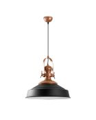 Suspension Craft noire - 41x130 cm