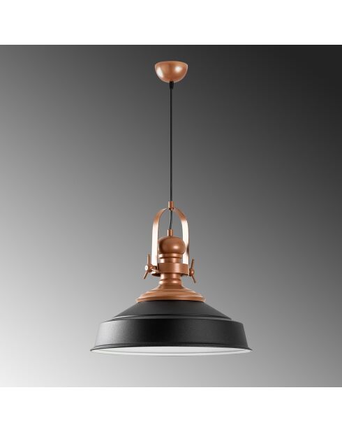 Suspension Craft noire - 41x130 cm