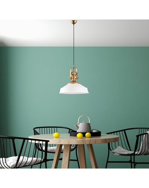 Suspension Craft blanche - 41x130 cm