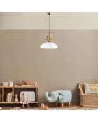 Suspension Craft blanche - 41x130 cm