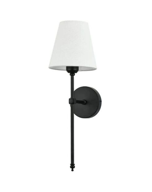 Applique murale Davin noir/blanc - 16x60 cm
