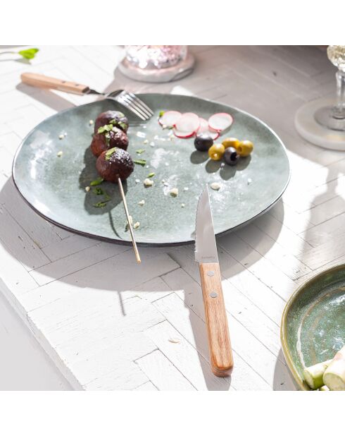 Steak Pizza Bois - Set de 6 couteaux steak