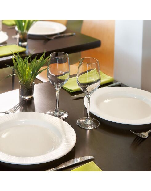 6 Verres à pied Kwarx Sens - 45cl