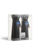 Fanny - Duo de moulins poivre & sel noir