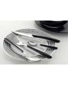 Ménagère 24 pièces Solstice noire