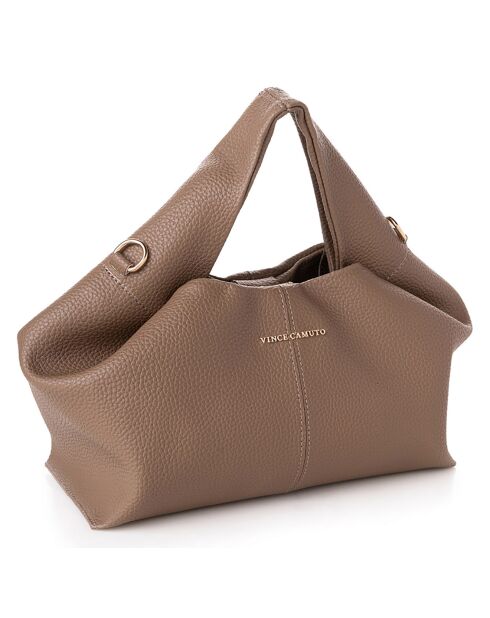 Sac à main Capri taupe - 34x13x17 cm