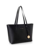 Sac cabas Taormina noir - 32x11x24 cm