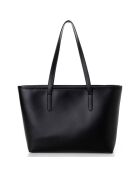 Sac cabas Taormina noir - 32x11x24 cm