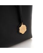 Sac cabas Taormina noir - 32x11x24 cm