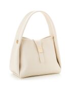 Sac à main Turin crème - 25x13x19 cm