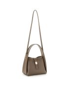 Borsa Turin tortora scuro - 25x13x19 cm