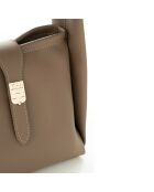 Borsa Turin tortora scuro - 25x13x19 cm