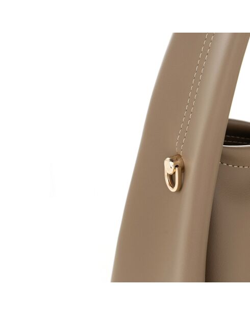 Borsa Turin tortora scuro - 25x13x19 cm