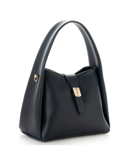 Sac à main Turin bleu marine - 25x13x19 cm