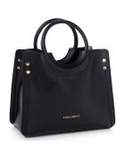 Bolso negro Perugia - 28x14x22 cm