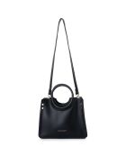 Bolso negro Perugia - 28x14x22 cm