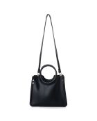 Bolso negro Perugia - 28x14x22 cm
