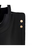 Bolso negro Perugia - 28x14x22 cm