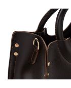 Sac à main Perugia marron - 28x14x22 cm