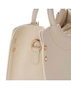 Sac à main Perugia crème - 28x14x22 cm