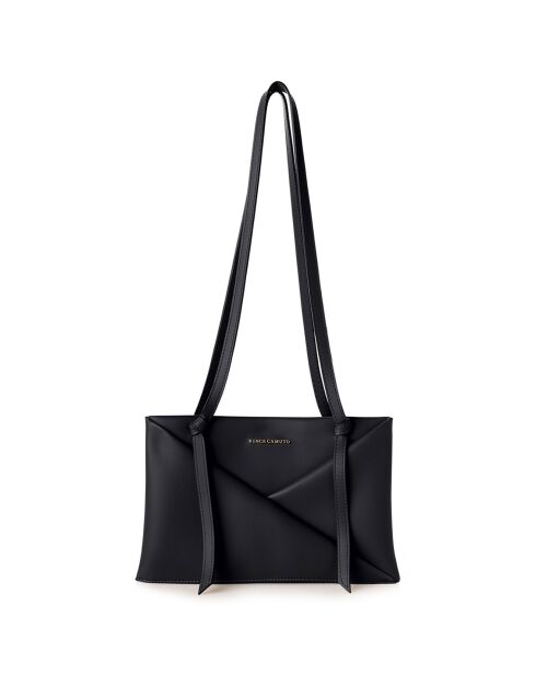 Sac porté épaule Avellino noir - 30x12x20 cm