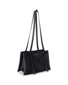 Sac porté épaule Avellino noir - 30x12x20 cm