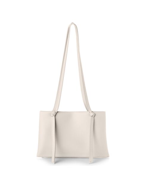 Sac porté épaule Avellino crème - 30x12x20 cm