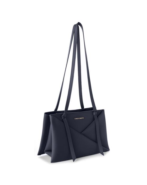 Sac porté épaule Avellino bleu marine - 30x12x20 cm