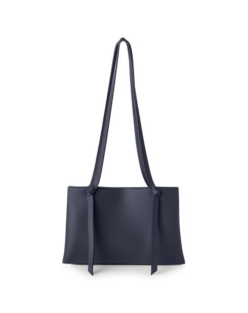Sac porté épaule Avellino bleu marine - 30x12x20 cm