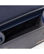 Borsa Parma blu marino - 21x6x14 cm