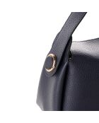 Borsa Trieste blu marino - 29x11x16 cm