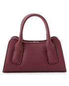 Sac à main Bergamo rouge bordeaux - 25x11x13 cm