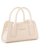 Sac à main Bergamo crème - 25x11x13 cm