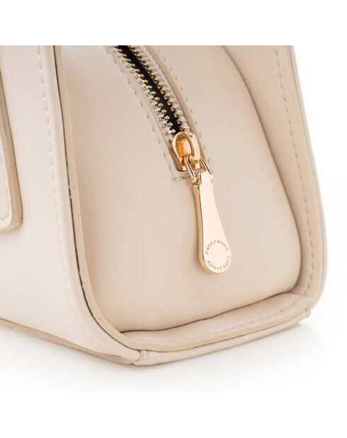 Sac à main Bergamo crème - 25x11x13 cm