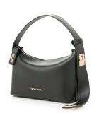 Sac bandoulière Novara vert foncé - 24x10x16 cm