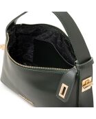 Sac bandoulière Novara vert foncé - 24x10x16 cm