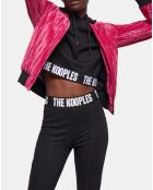 Blouson en Velours Crinkle rose
