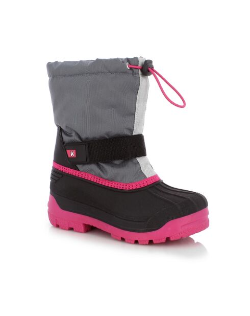 Bottes de neige LOGAN gris/rose