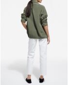 Cardigan Avec Snap Devant lichen