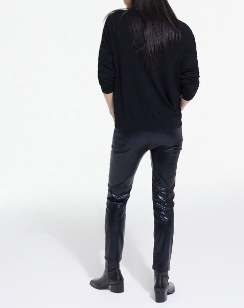 Jean Slim enduit noir