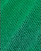 Pull col rond manches longues vert